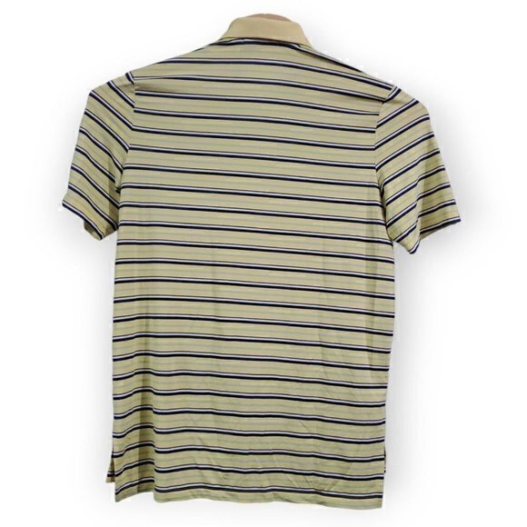 RLX Ralph Lauren Yellow, Blue Golf‎ Polo Men's Medium Short Sleeve - Picture 3 of 5
